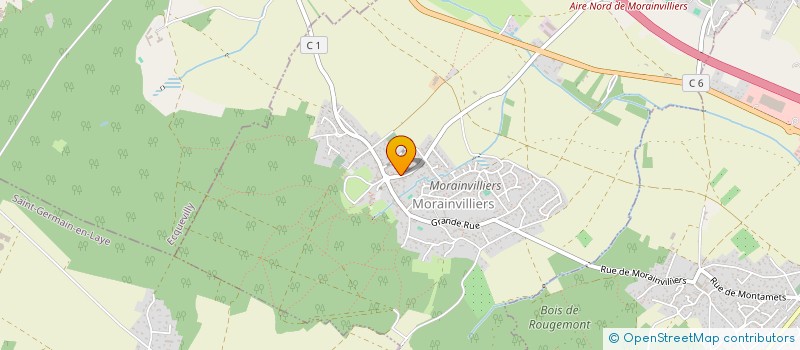 localisation de l'entreprise MADAME STEPHANIE DHONNER  MORAINVILLIERS