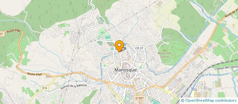 localisation de l'entreprise MADAME STEPHANIE DI LUCA CARDILLO à MANOSQUE