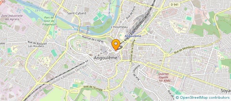 localisation de l'entreprise MADAME STEPHANIE DIAS MARTINS à ANGOULEME