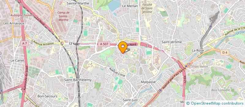 localisation de l'entreprise MADAME STEPHANIE DIEU  MARSEILLE