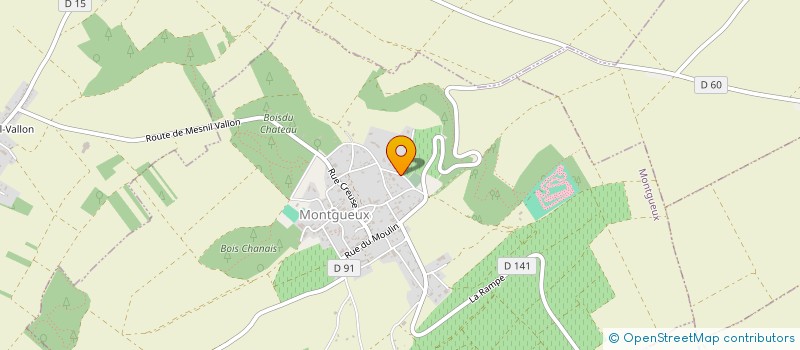 localisation de l'entreprise MADAME STEPHANIE DIMANCHE  MONTGUEUX