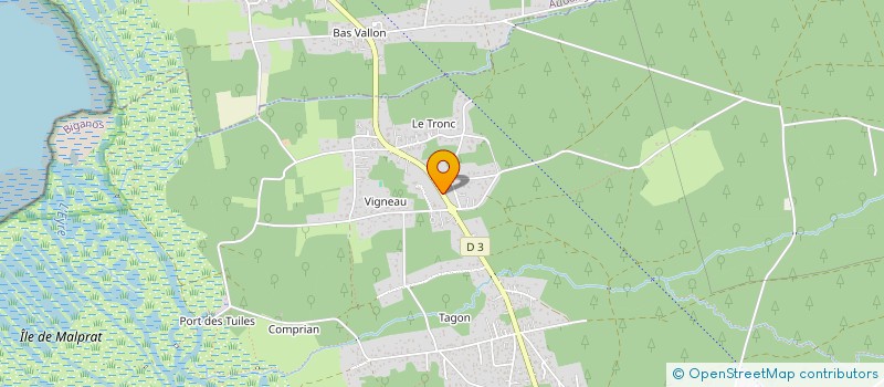 localisation de l'entreprise MADAME STEPHANIE DISTASO  BIGANOS