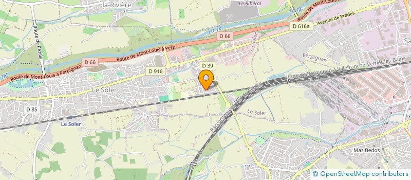 localisation de l'entreprise MADAME STEPHANIE DO PACO  LE SOLER