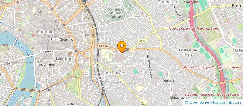 localisation de l'entreprise MADAME STEPHANIE DOMPS à TOULOUSE