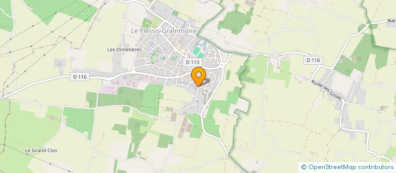 localisation de l'entreprise MADAME STEPHANIE DONEAU à LE PLESSIS-GRAMMOIRE