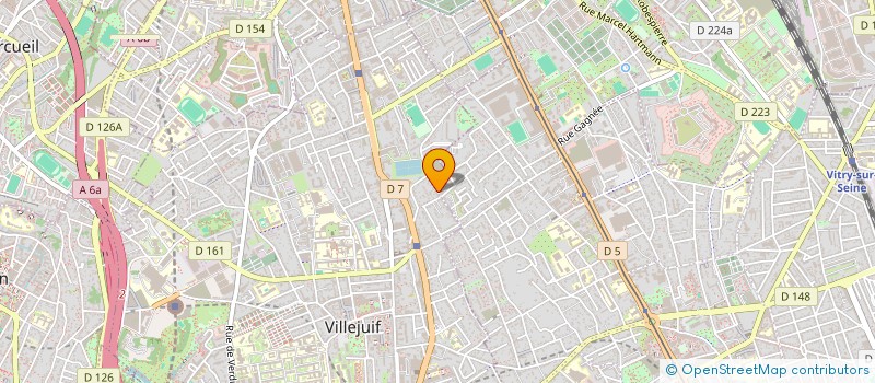 localisation de l'entreprise MADAME STEPHANIE DORIA à VILLEJUIF