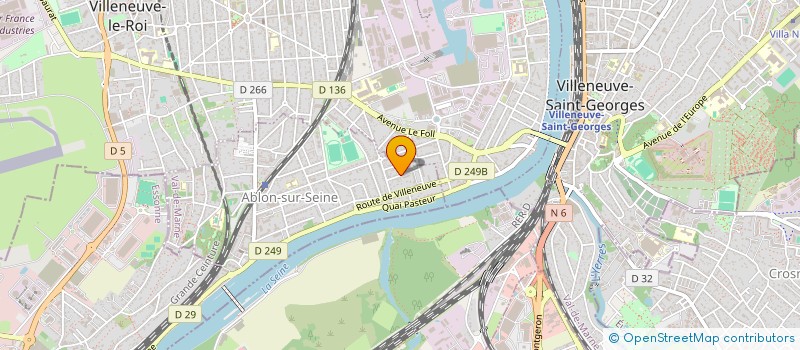 localisation de l'entreprise MADAME STEPHANIE DOS REIS  ABLON-SUR-SEINE