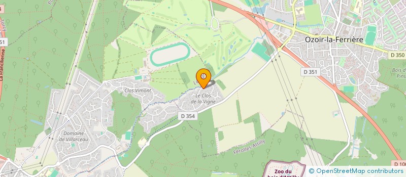 localisation de l'entreprise MADAME STEPHANIE DOS SANTOS  OZOIR-LA-FERRIERE