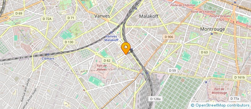 localisation de l'entreprise MADAME STEPHANIE DOSDAT  MALAKOFF