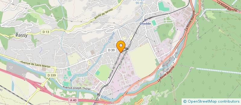 localisation de l'entreprise MADAME STEPHANIE DOUCET  PASSY