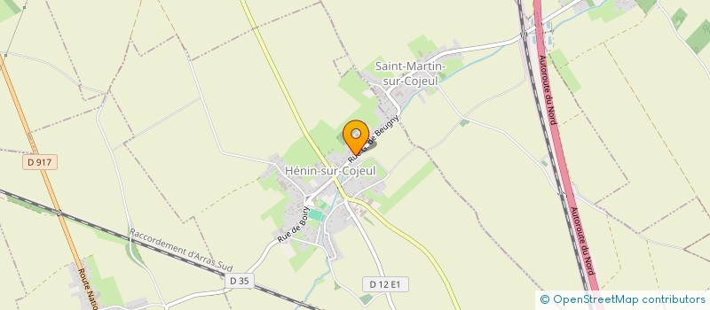 localisation de l'entreprise MADAME STEPHANIE DOUILLET  SAINT-MARTIN-SUR-COJEUL