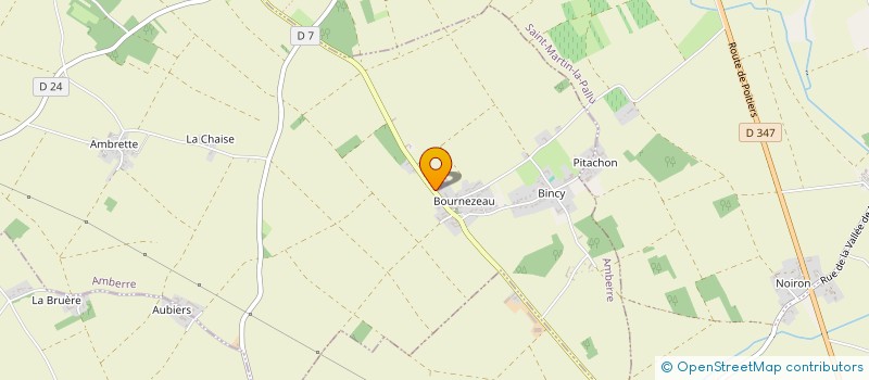 localisation de l'entreprise MADAME STEPHANIE DOUSSELIN  SAINT-MARTIN-LA-PALLU