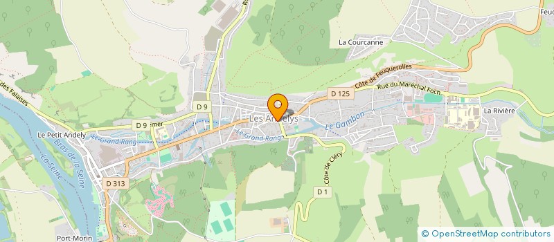 localisation de l'entreprise MADAME STEPHANIE DREHER  LES ANDELYS