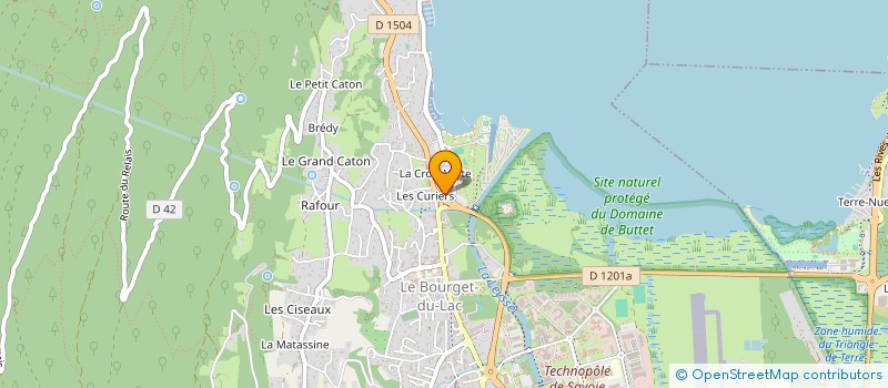 localisation de l'entreprise MADAME STEPHANIE DRIVET  LE BOURGET-DU-LAC