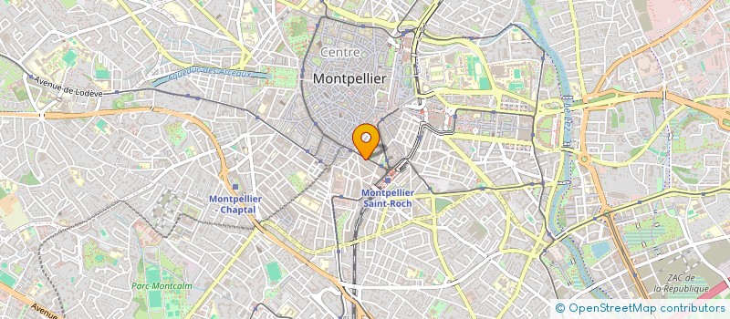 localisation de l'entreprise MADAME STEPHANIE DROUET à MONTPELLIER