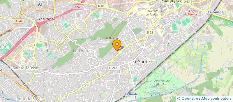 localisation de l'entreprise MADAME STEPHANIE DUARTE DA SILVA à SAINT-LEU