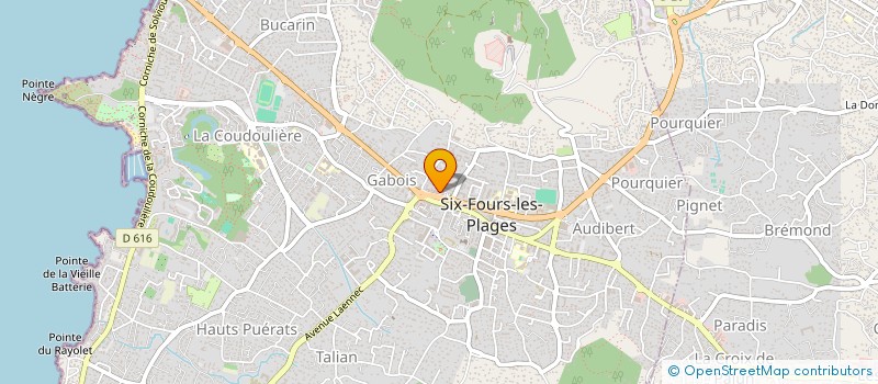 localisation de l'entreprise MADAME STEPHANIE DUBARRY à SIX-FOURS-LES-PLAGES