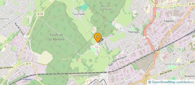 localisation de l'entreprise MADAME STEPHANIE DUBIEF  BESANCON