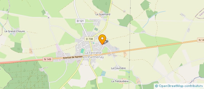 localisation de l'entreprise MADAME STEPHANIE DUBIN  LA FERRIERE-EN-PARTHENAY