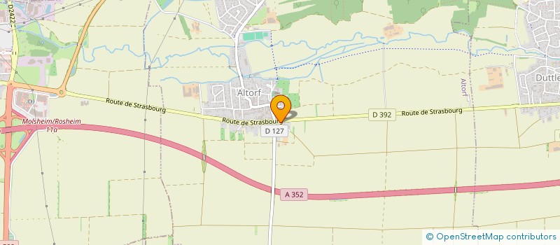 localisation de l'entreprise MADAME STEPHANIE DUBOILLE  GRIESHEIM-PRES-MOLSHEIM