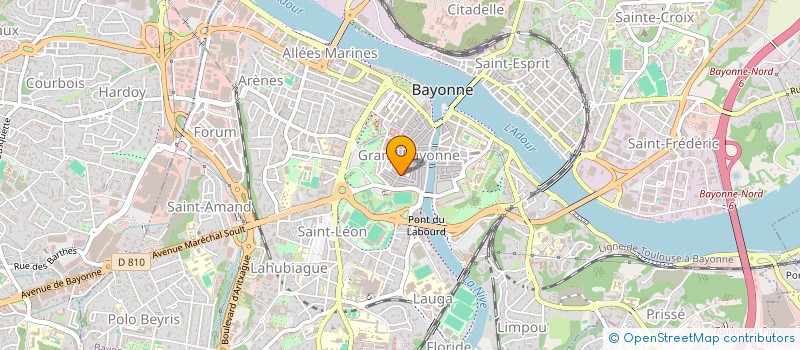 localisation de l'entreprise MADAME STEPHANIE DUBOIS à BAYONNE