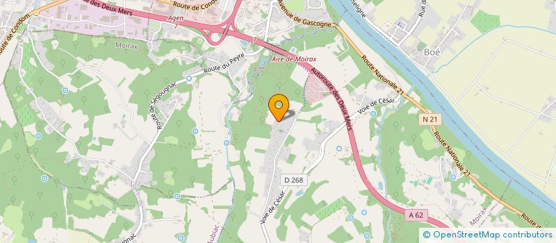 localisation de l'entreprise MADAME STEPHANIE DUCASSE  MOIRAX