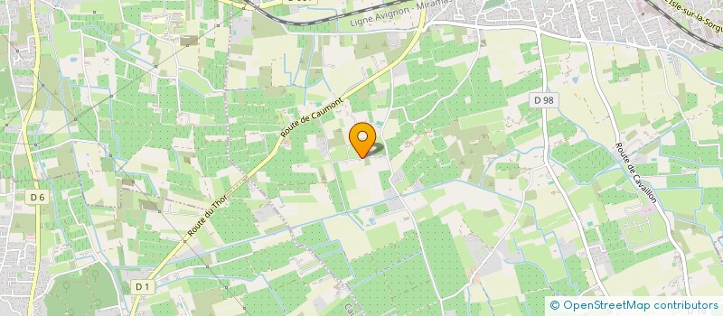 localisation de l'entreprise MADAME STEPHANIE DUCLION  LE THOR