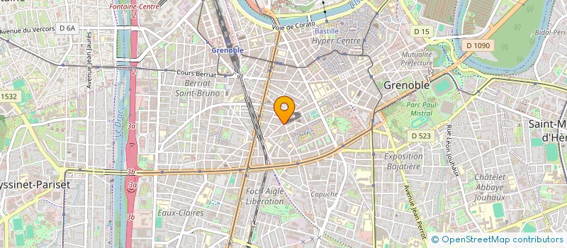 localisation de l'entreprise MADAME STEPHANIE DUCLOZ  GRENOBLE