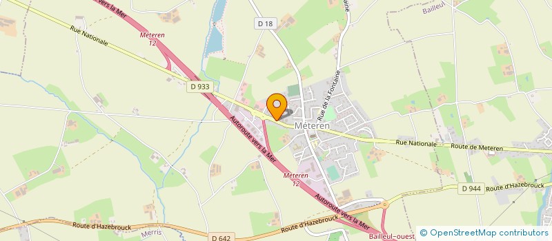 localisation de l'entreprise MADAME STEPHANIE DUHAYON  METEREN