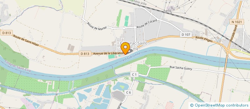 localisation de l'entreprise MADAME STEPHANIE DUJARDIN  COLAYRAC-SAINT-CIRQ