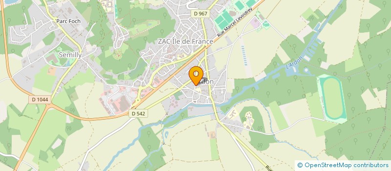 localisation de l'entreprise MADAME STEPHANIE DUJON à LAON