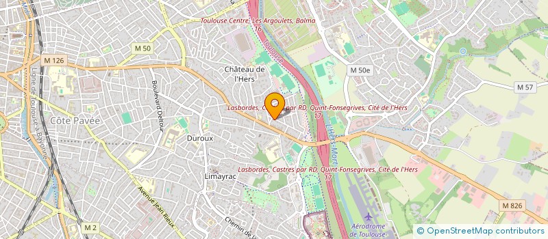 localisation de l'entreprise MADAME STEPHANIE DUMAS à TOULOUSE