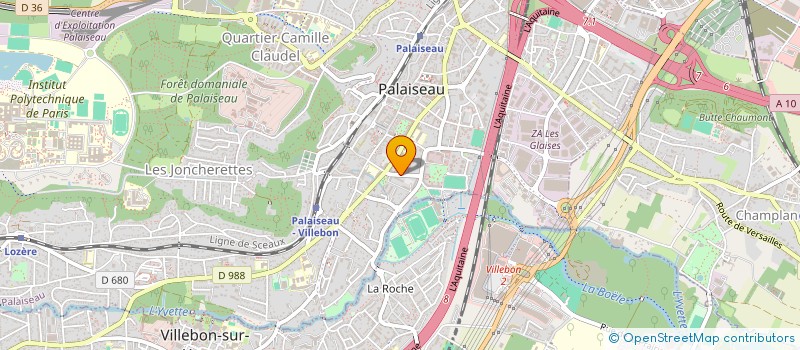 localisation de l'entreprise MADAME STEPHANIE DUMONT à PALAISEAU