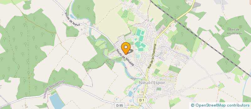 localisation de l'entreprise MADAME STEPHANIE DUMONT  LA VILLEDIEU-DU-CLAIN