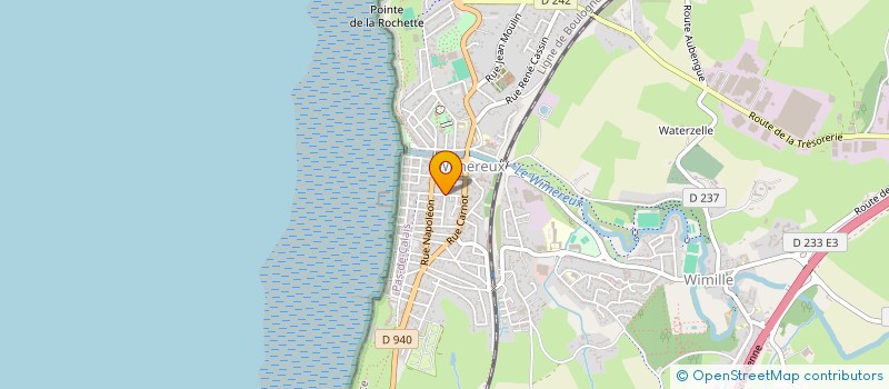 localisation de l'entreprise MADAME STEPHANIE DUPAS  WIMEREUX