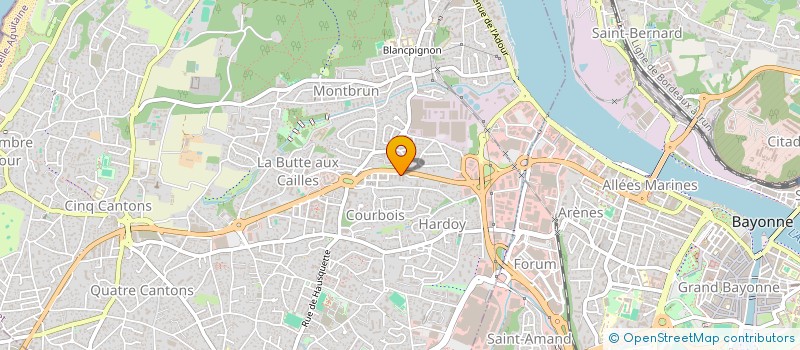 localisation de l'entreprise MADAME STEPHANIE DUPEYRON  ANGLET