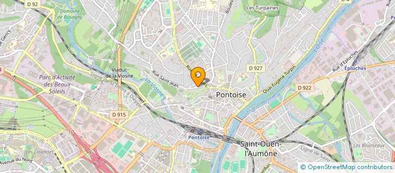 localisation de l'entreprise MADAME STEPHANIE DUPLAINE  PONTOISE