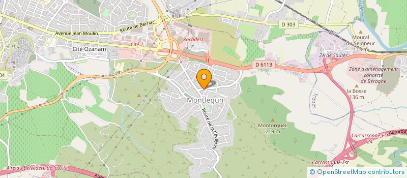 localisation de l'entreprise MADAME STEPHANIE DUPLAN  CARCASSONNE