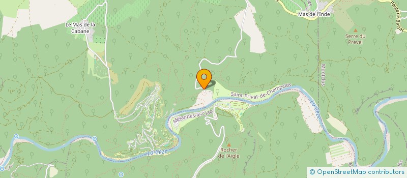 localisation de l'entreprise MADAME STEPHANIE DUPONT  SAINT-PRIVAT-DE-CHAMPCLOS