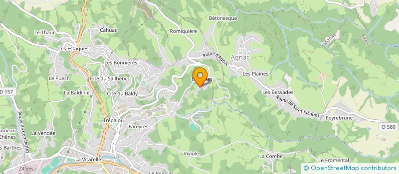 localisation de l'entreprise MADAME STEPHANIE DUPONT  DECAZEVILLE