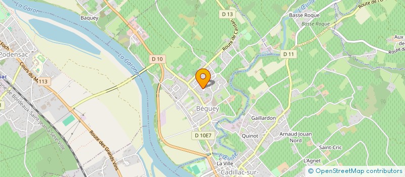 localisation de l'entreprise MADAME STEPHANIE DUPUY  BEGUEY