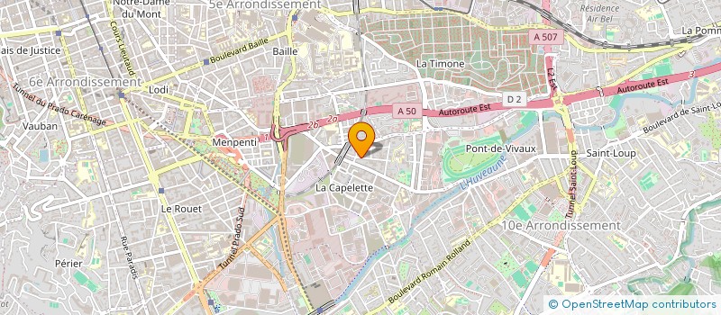 localisation de l'entreprise MADAME STEPHANIE DURAND à MARSEILLE