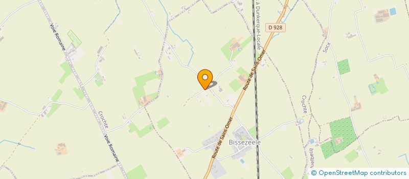 localisation de l'entreprise MADAME STEPHANIE DURUT  BISSEZEELE