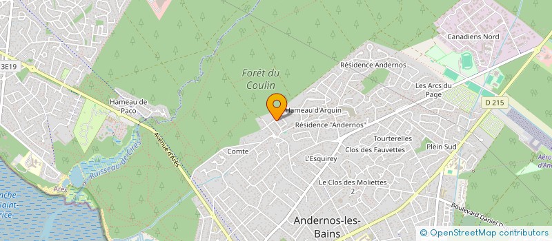 localisation de l'entreprise MADAME STEPHANIE DUTREUILH à ANDERNOS-LES-BAINS