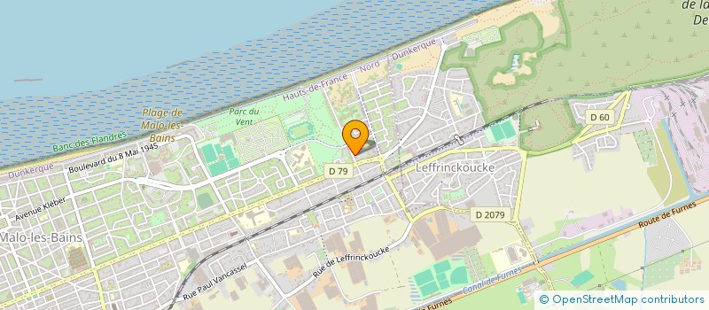 localisation de l'entreprise MADAME STEPHANIE DUVAL à DUNKERQUE