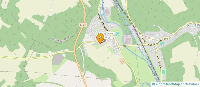 localisation de l'entreprise MADAME STEPHANIE ELOY à RACHECOURT-SUR-MARNE