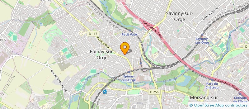 localisation de l'entreprise MADAME STEPHANIE EMERAT à EPINAY-SUR-ORGE