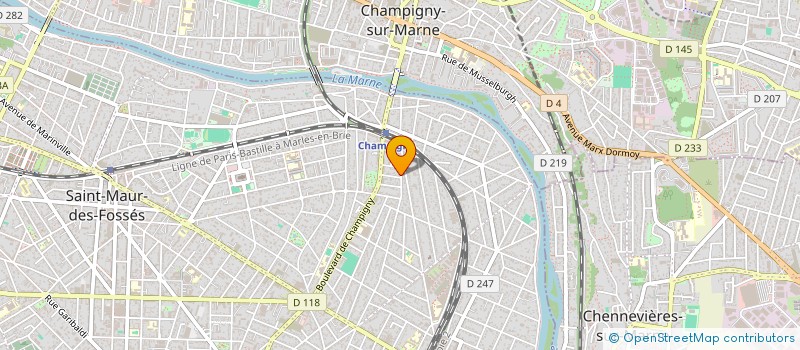 localisation de l'entreprise MADAME STEPHANIE EMILIE à SAINT-MAUR-DES-FOSSES