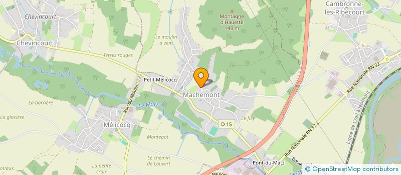 localisation de l'entreprise MADAME STEPHANIE ESCANDE  MACHEMONT