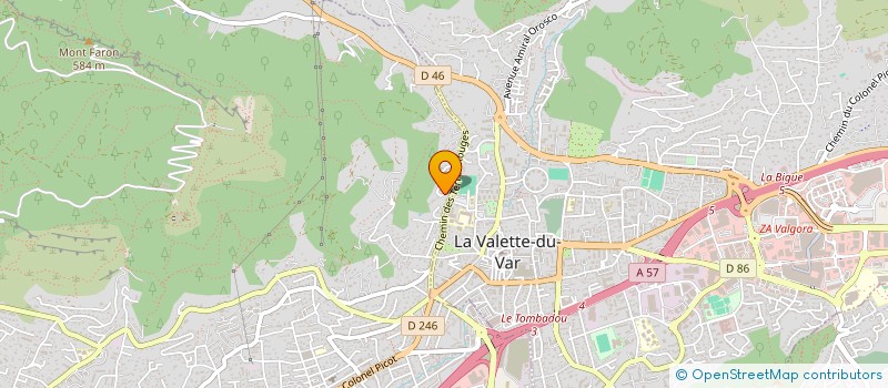 localisation de l'entreprise MADAME STEPHANIE ESNAULT  TOULON